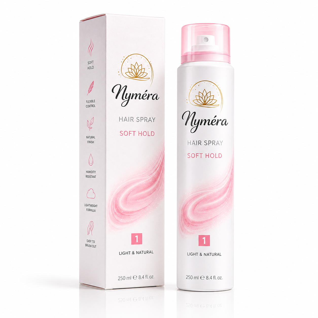 Nymera Saç Spreyi Soft Hold ürünü